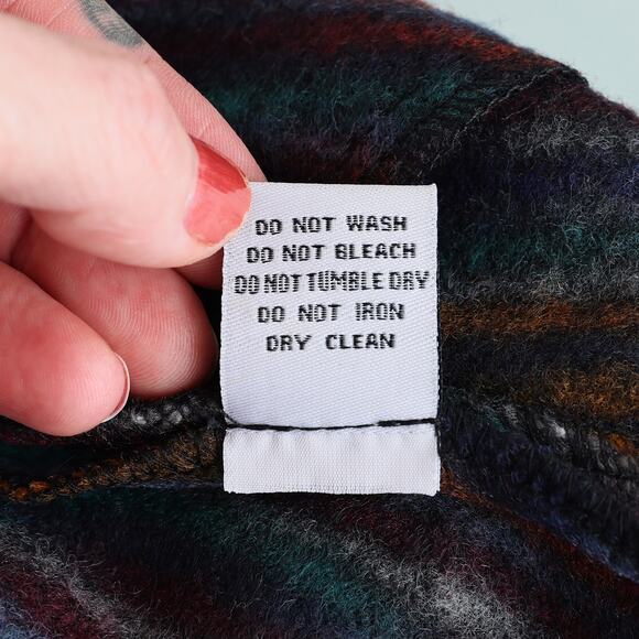 Women's Multicolored Habitat Clothes To Live In Button Up Jacket - Size Small - Picture 10 of 10